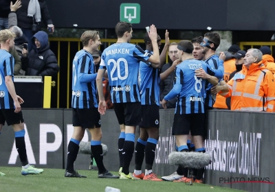 Club Brugge profiteert optimaal van penaltymisser van Racing Genk en komt tot op één punt in de stand