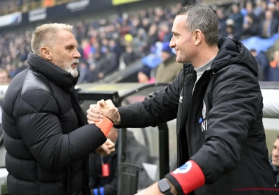 Genk-coach Thorsten Fink dient Club Brugge-coach Nicky Hayen stevig van antwoord