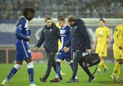 Geen goed teken: Volgt lange afwezigheid voor aanvaller Max Dean van KAA Gent?