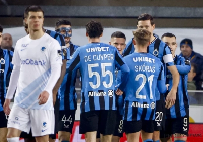 Club Brugge wint opnieuw van Racing Genk na discutabele penalty en trekt met kleine bonus naar terugmatch 