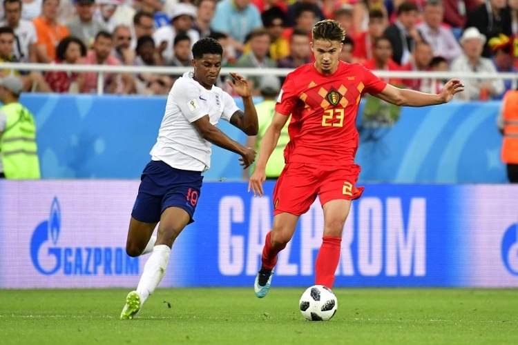 Leander Dendoncker speelt eerste match op een groot toernooi: "Met niks te vergelijken...