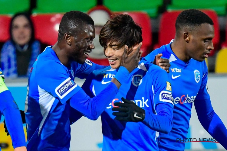 Racing Genk boekt overwinning op het veld van KV Oostende na sterke tweede helft en mag blijven dromen van play-off 1