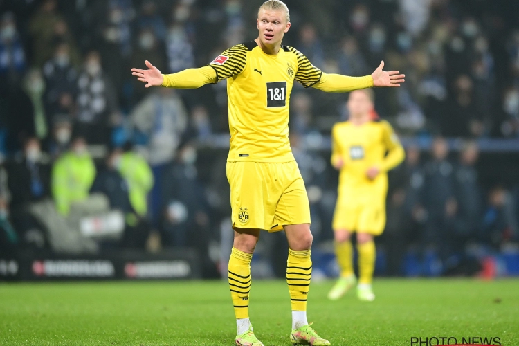 Håland speelt vandaag zijn laatste wedstrijd in het shirt van Dortmund