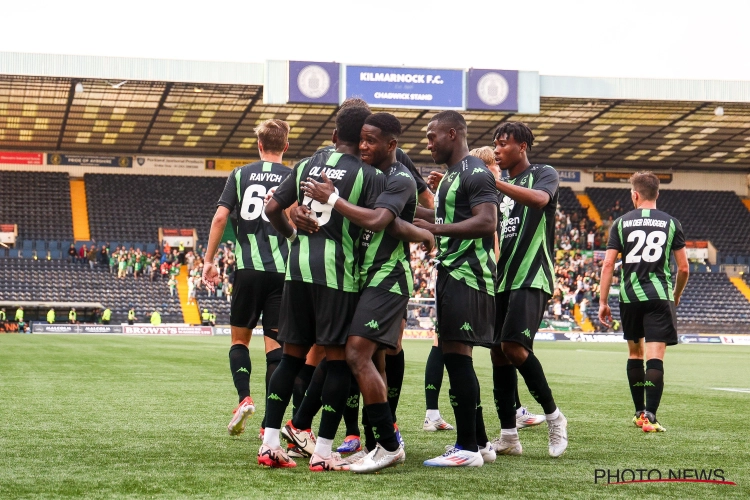 Cercle Brugge geraakt niet verder dan een gelijkspel in Schotland, alles wordt beslist op Jan Breydel