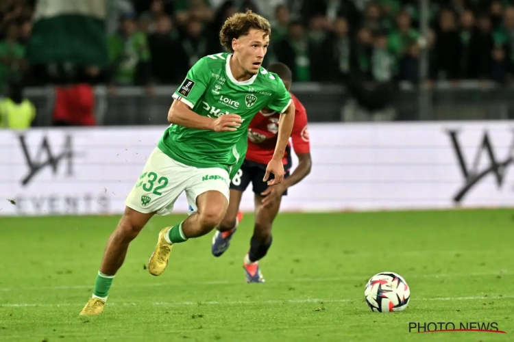 🎥 Lucas Stassin voor de eerste keer beslissend bij Saint-Etienne, coach heeft meteen mooie woorden