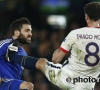 Thiago Motta plantte zijn voet op de borst van Fabregas