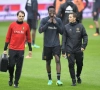 Dedryck Boyata stapte met een pijnlijk grimas van training