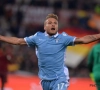 Zo viert Ciro Immobile van SS Lazio dus zijn doelpunten