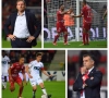 Francky Dury, Yannis Anastasiou, Onur Kaya en Hannes Van Der Bruggen reageren na 2-2 gelijkspel in Zulte Waregem - KV Kortrijk