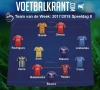 Heel wat mooi volk in ons Team van de Week