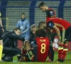 Marouane Fellaini heeft mogelijk een zware knieblessure opgelopen op het veld van Bosnië