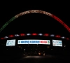 📷 "Forza Italia": Wembley probeert Italië op een prachtige manier te steunen