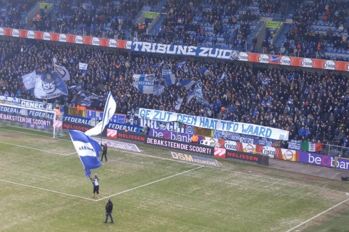 Genk-fans verrassen met héél krachtige boodschap voor Jelle Vossen