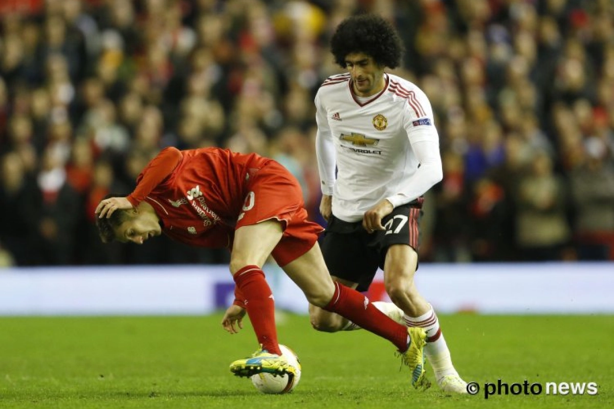 Marouane Fellaini doet het opnieuw én wel tot twee keer toe