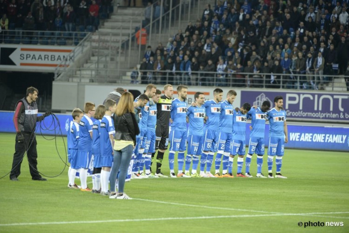 VIDEO: Respect - play-offs beginnen met indrukwekkende minuut stilte in Ghelamco Arena