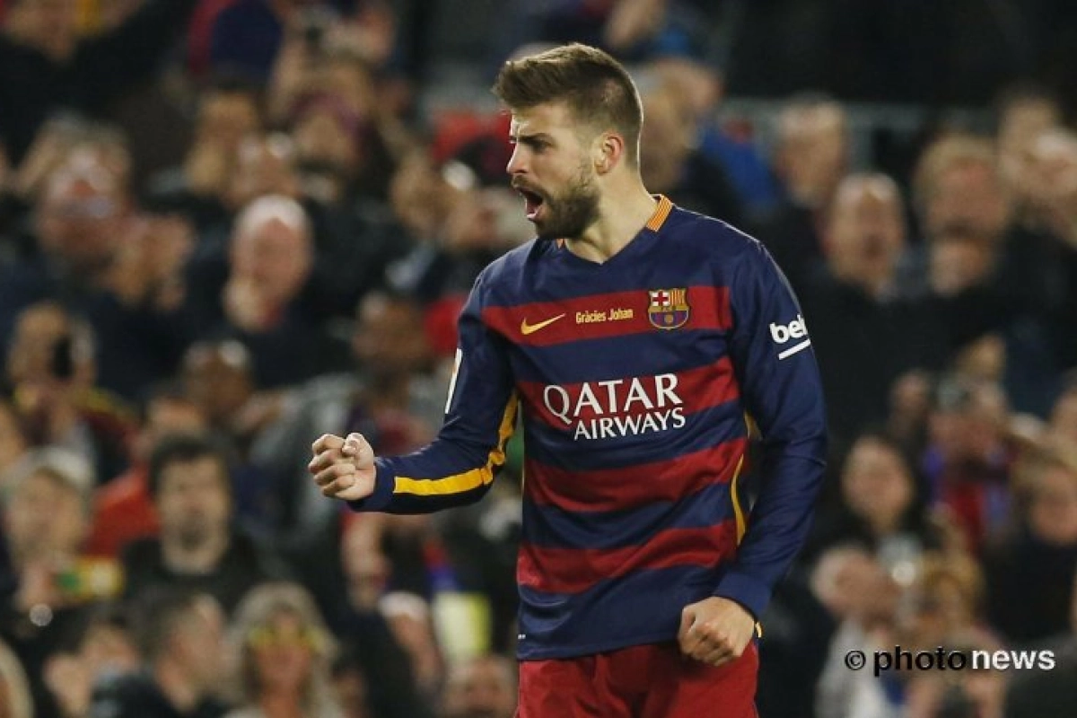 Piqué warmt supporters op voor de terugmatch tegen PSG