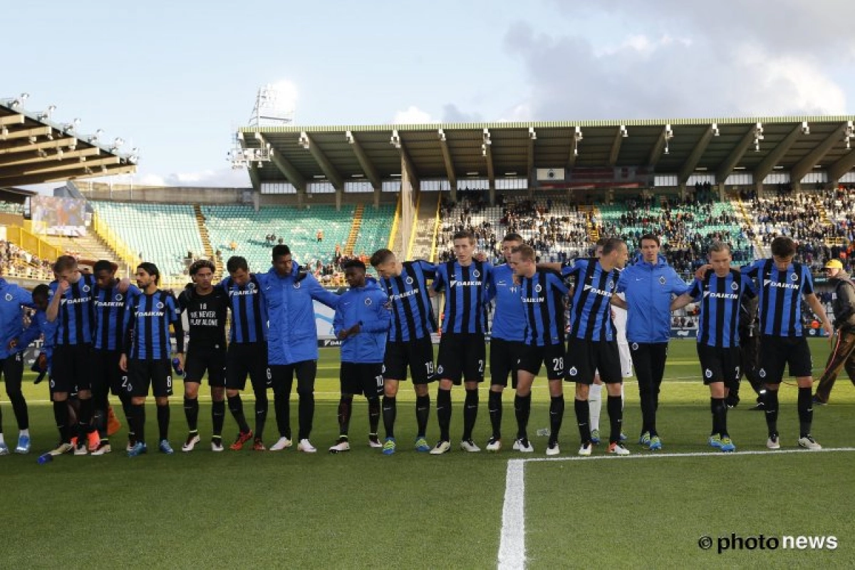 Kippenvel: pakkend eerbetoon voor overleden fan blauw-zwart na Club Brugge - Zulte Waregem