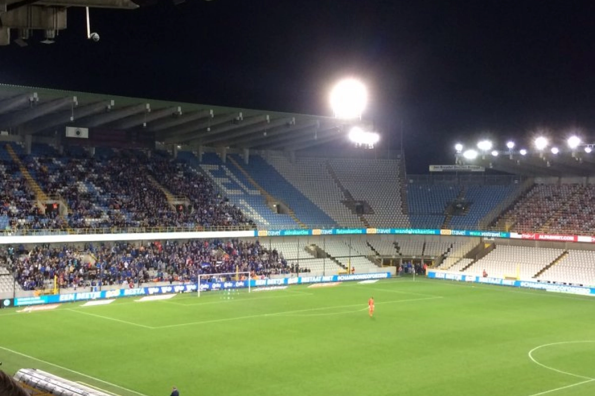 Club-supporters blijven thuis voor bekerduel: Jan Breydel - voor één keer - héél stil