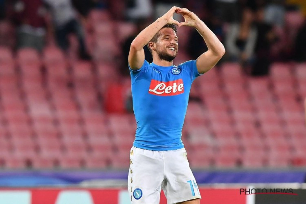 Mertens ligt eruit met Napoli, maar schreef geschiedenis voor België