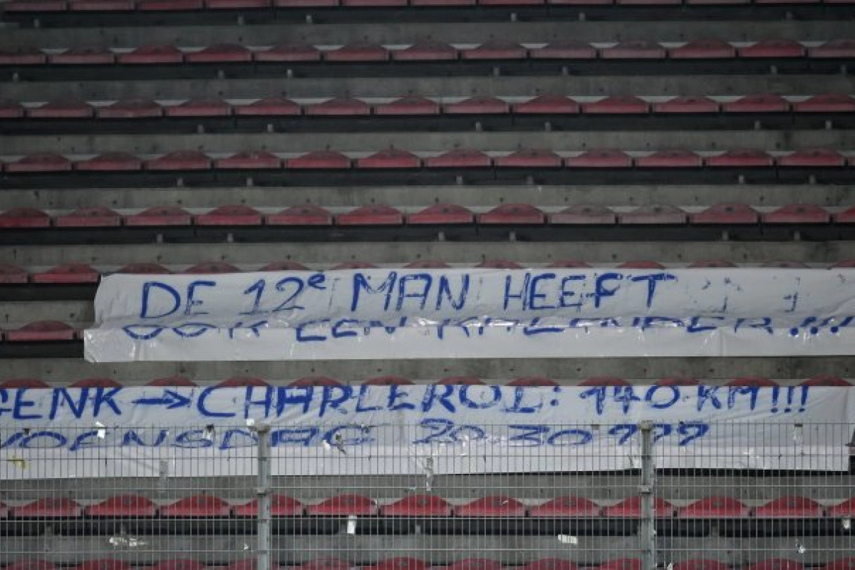 Boodschap van de Genk-fans voor de Pro League kan niet duidelijker zijn: "De 12e man heeft ook een kalender!"