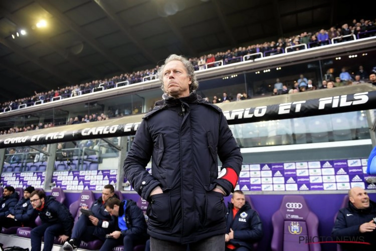 Preud'homme is erbij in Anderlecht, maar... in 13 (!) competitiematchen wist zijn ploeg er nóóit te winnen