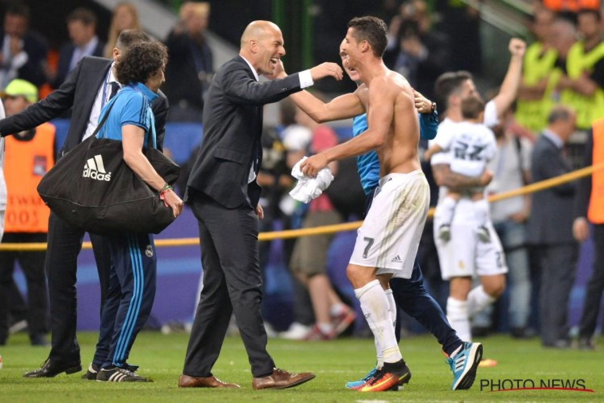 Zidane plaatst Ronaldo op eenzame hoogte: "Nooit zal een speler van Real Madrid nog zoveel bereiken"