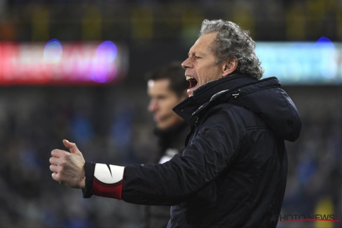 Michel Preud'homme mist zondag een kwartet en heeft een duidelijke boodschap voor enkele van zijn pionnen