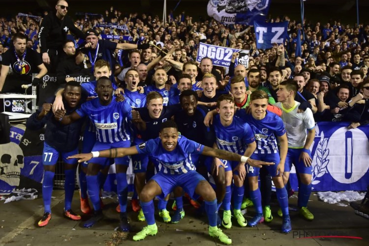 Genk-fans beseffen dat dé match van het jaar wacht en plannen deze opvallende actie