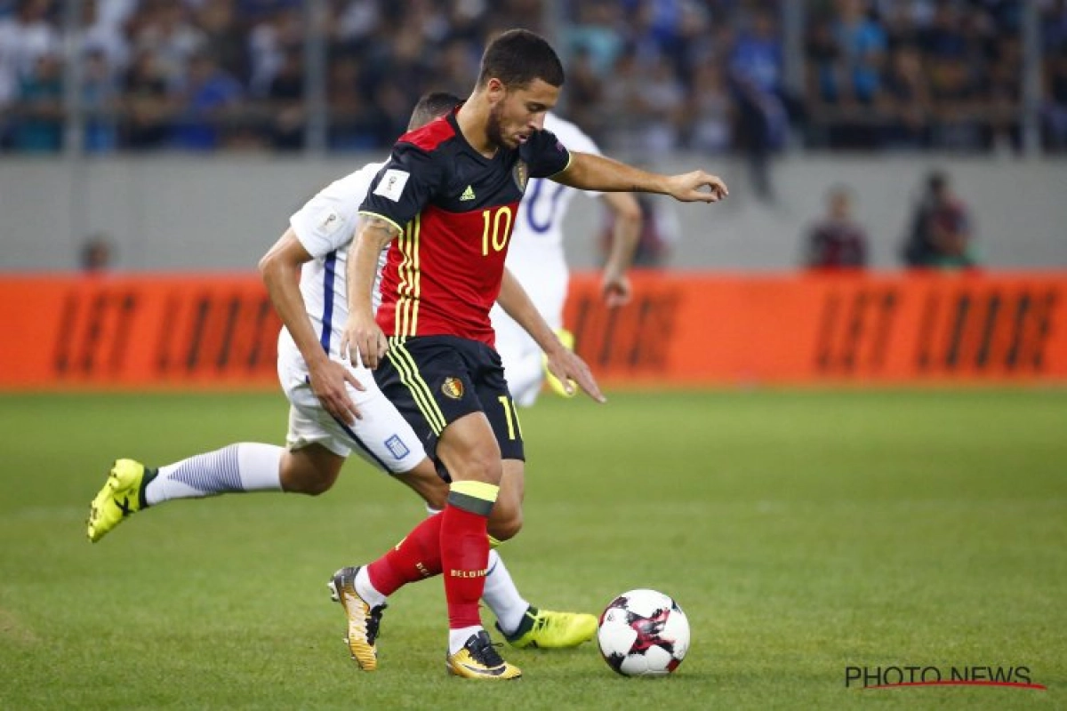 Hazard spreekt over mogelijke transfer: "Waarom niet" en "Hij was magisch als speler en nu als coach"