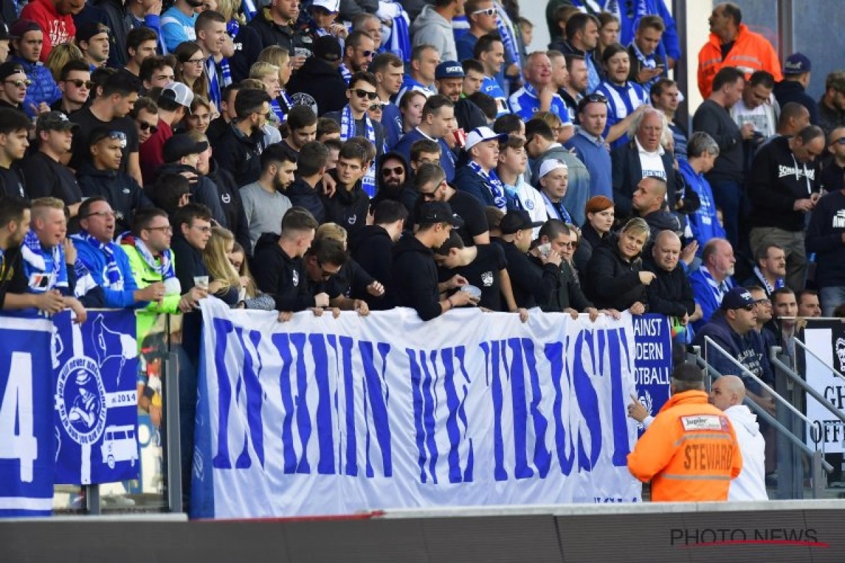 Van Holsbeeck geeft pluim aan Gent-fans, die hun coach wel steunden