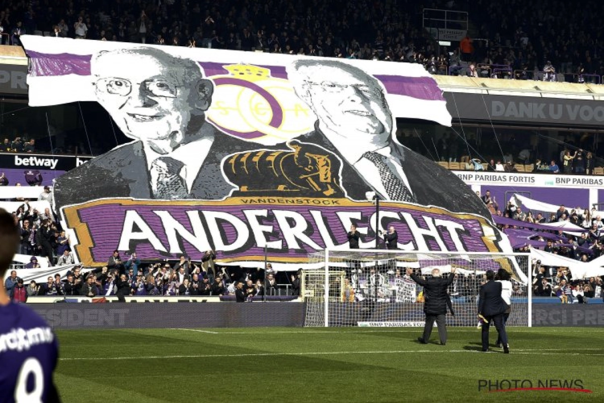 ? Zo neemt Anderlecht afscheid van voorzitter Vanden Stock: mooie tifo, Zetterberg en vuurwerk