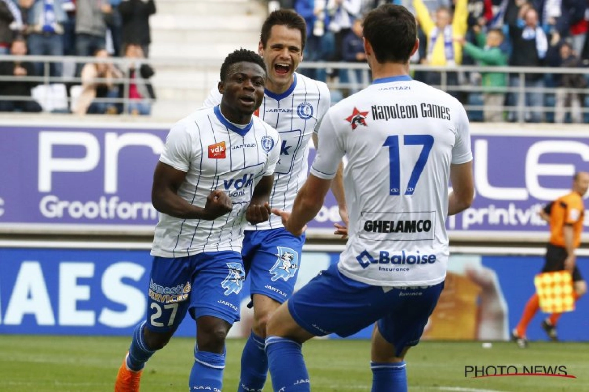 Moses Simon scoorde misschien zijn laatste in Gent: "Mijn laatste thuismatch? Ik denk het wel"