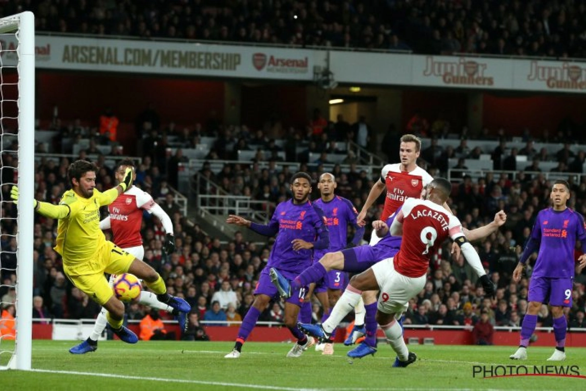 Vanavond staat met Liverpool-Arsenal een topper op het programma in de Premier League: geen Thiago bij Liverpool, David Luiz opnieuw in de basis bij Arsenal