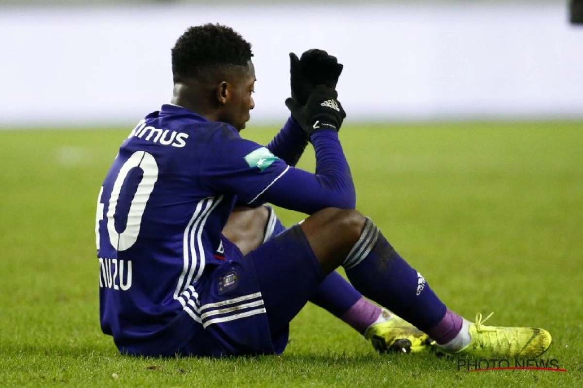 Anderlecht moet het een tijdje doen zonder talentvolle flankaanvaller