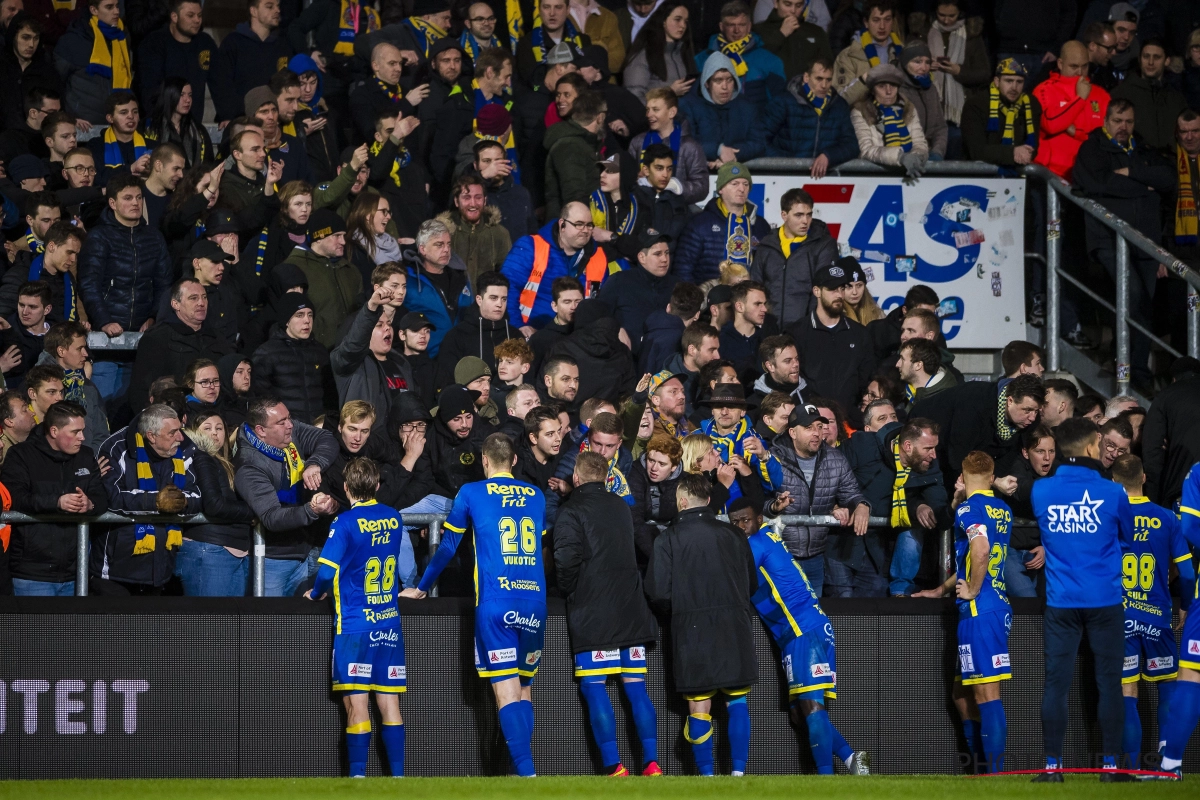 Spelers Waasland-Beveren moesten het gaan uitleggen aan de supporters: "Dan krijg je veel 'kak' over je heen"