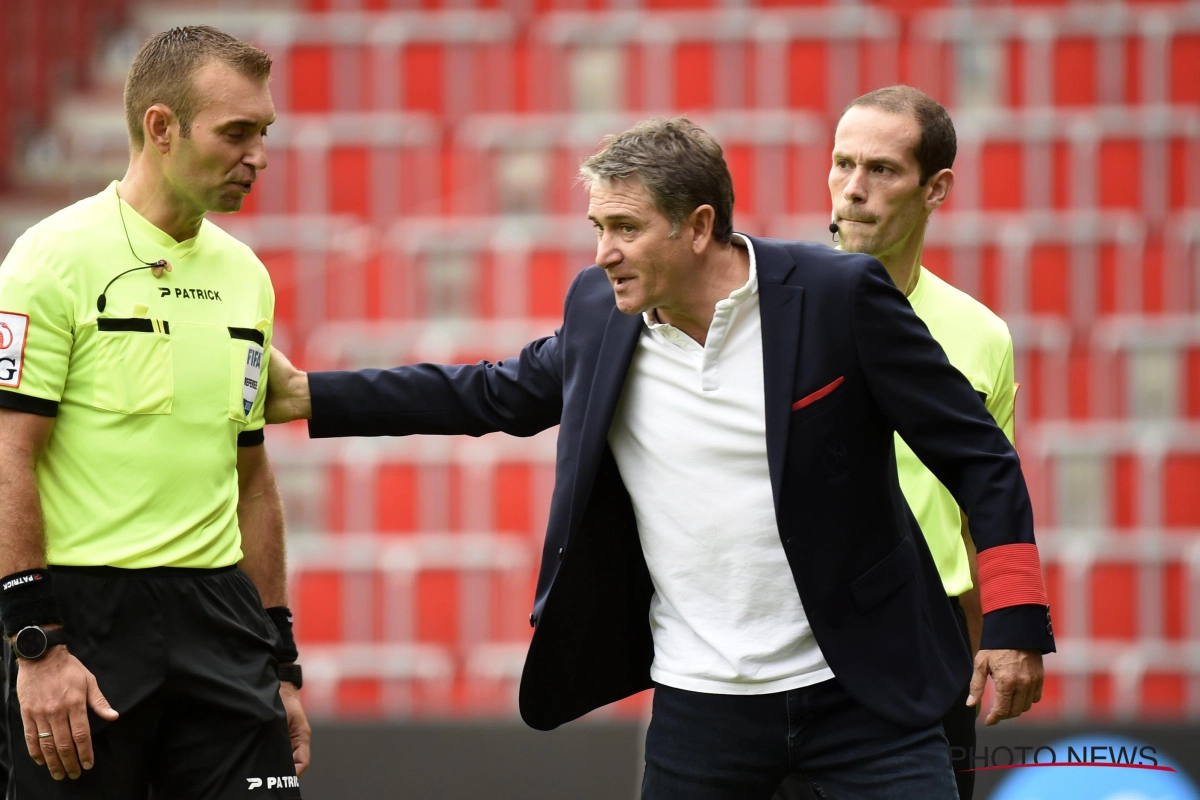 Ook tegen Racing Genk geen Mehdi Carcela op het terrein: "Volgens de regels mag ik slechts elf spelers opstellen..."