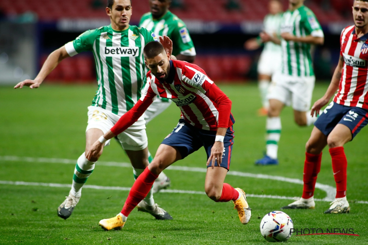 Yannick Carrasco bereidt zich opnieuw voor op cruciale derby tegen Real Madrid 