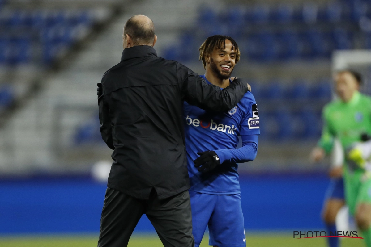 Theo Bongonda grote man met twee doelpunten bij Racing Genk, maar: "We moesten bij rust wat bijschakelen"