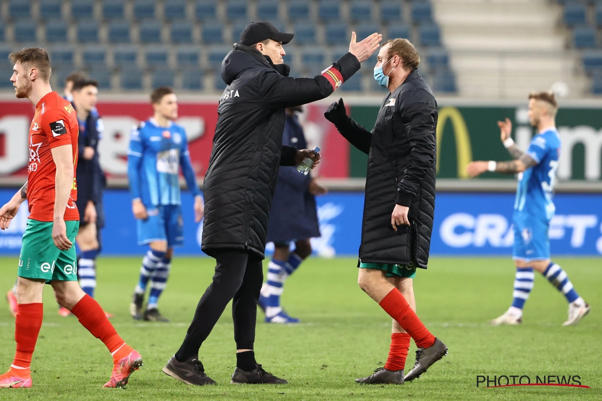 Geen paniek of druk bij KV Oostende: "Staan nog steeds vierde" en "Daar gaan we voor"