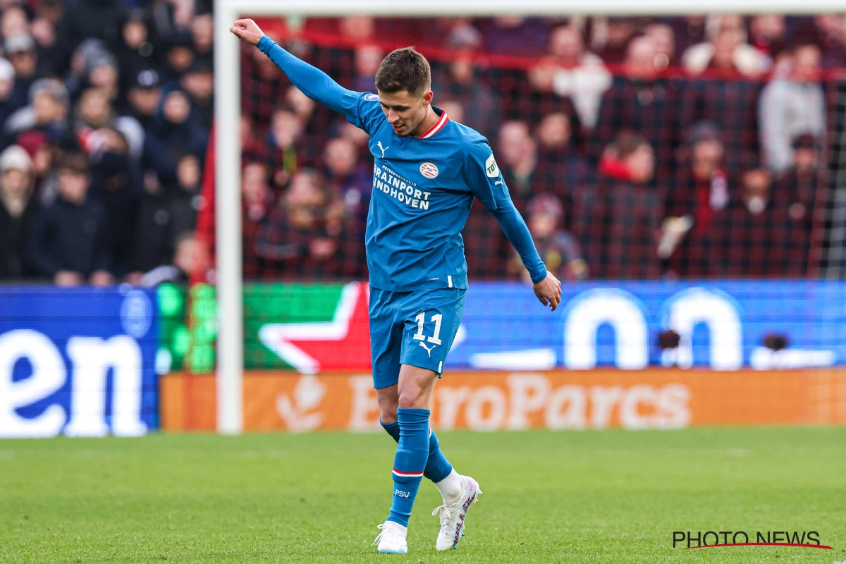 PSV-trainer Van Nistelrooij onder de indruk van nieuwkomer Thorgan Hazard: "Dat zijn heerlijke signalen"