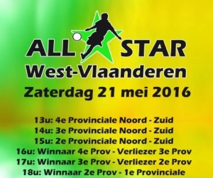 Het All Star Games toernooi brengt het beste voetbal uit West-Vlaanderen samen