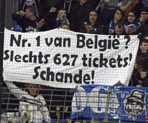 Genk-fans hebben een duidelijke boodschap voor Anderlecht: "Nr. 1 van België? Slechts 627 tickets? Schande!"