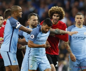 Mourinho reageert op rode kaart Fellaini: "Het gezicht van Agüero zag er even mooi als altijd uit"