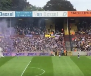 VIDEO: Lierse - Beerschot-Wilrijk stilgelegd na rellen tussen supporters