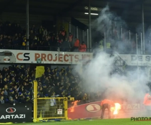 ? Supporters Waasland-Beveren tonen zich van hun slechtste kant: meerdere waarschuwingen en nog gooien met bier, aanstekers en vuurpijlen