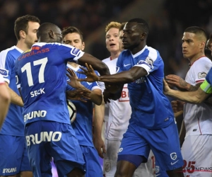 Genk-middenvelder Seck reageert op zijn ingreep die vooraf ging aan de uitsluiting van Luyindama