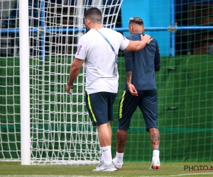 ? Zien we de beste Neymar nog in actie op het WK? Braziliaanse steraanvaller mankt van het trainingsveld