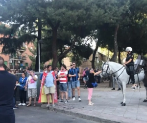 ? Spaanse politie laat fanwalk met Club Brugge-supporters in het honderd lopen