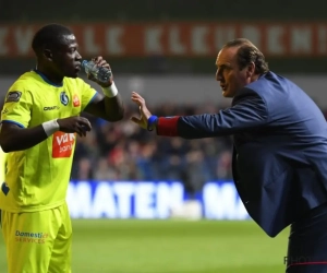 Yves Vanderhaeghe wisselde Stallone Limbombe aan de rust, de AA Gent-winger deelde zijn ongenoegen meteen via Instagram