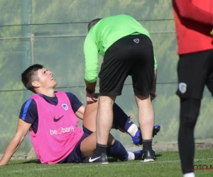 Malinovskyi (Genk) met pijnlijke enkel van het veld, eerste update is binnen